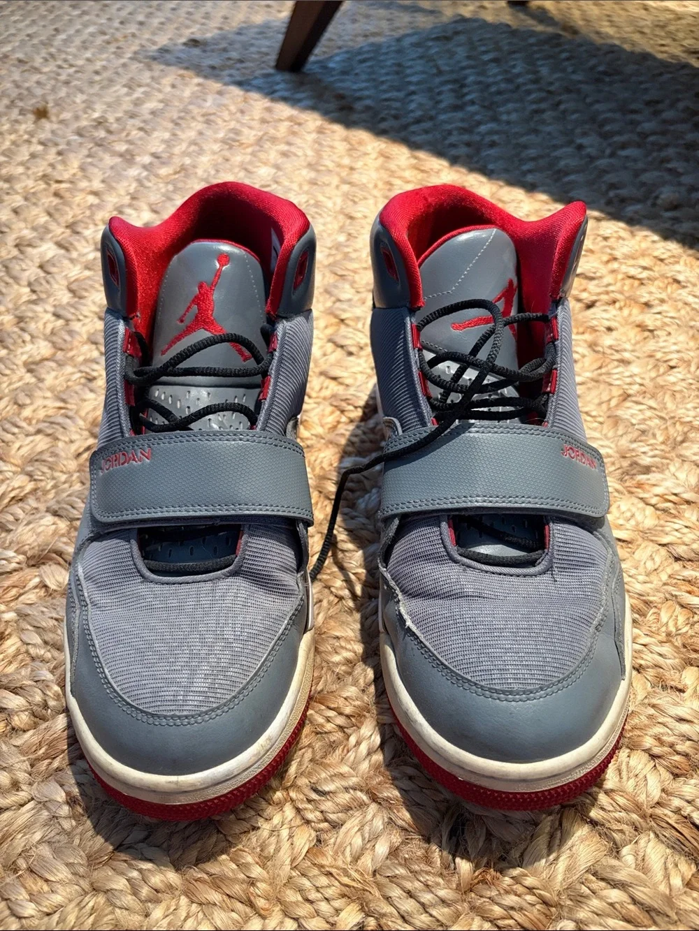 Jordan Flightclub 90’s Cool Grey Gym Red Black White Men’s Size 11